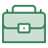 Icon illustration of a briefcase